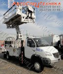 Автовышка для работы в тоннелях - ГАЗ-33106 Валдай